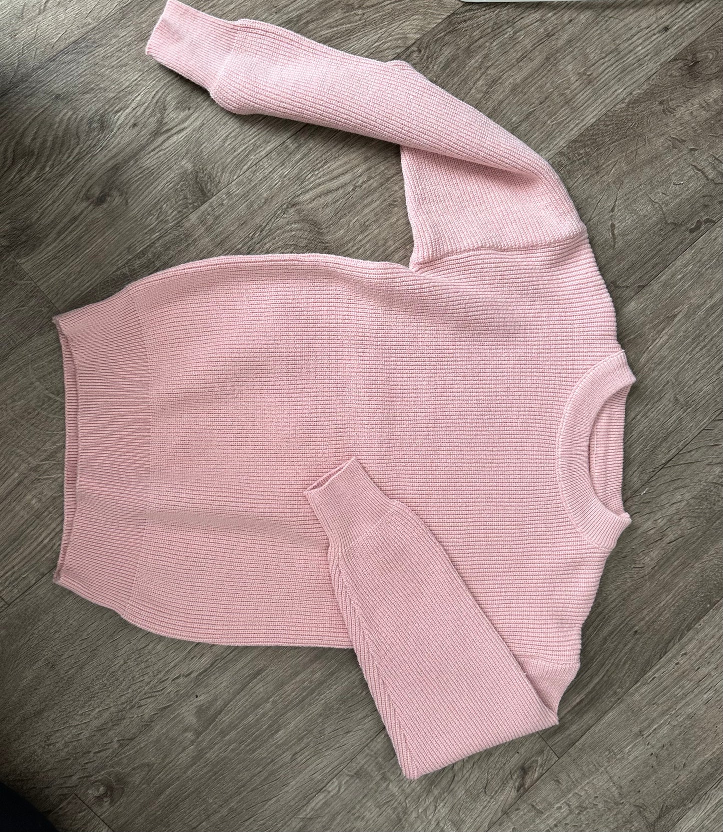 Raine Knitted Sweater - Blush