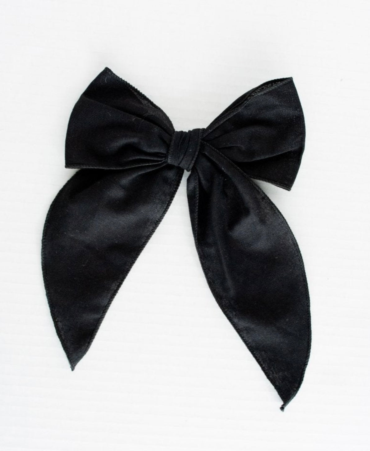 Serena Clip Bow - Black