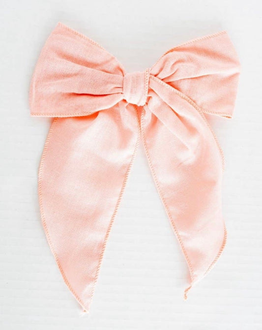 Serena Clip Bow - Pink