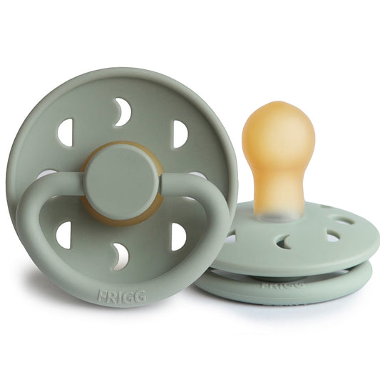 FRIGG Moon Phase Natural Rubber Pacifier - Sage