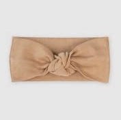 Callie Knotted Headband - Tan