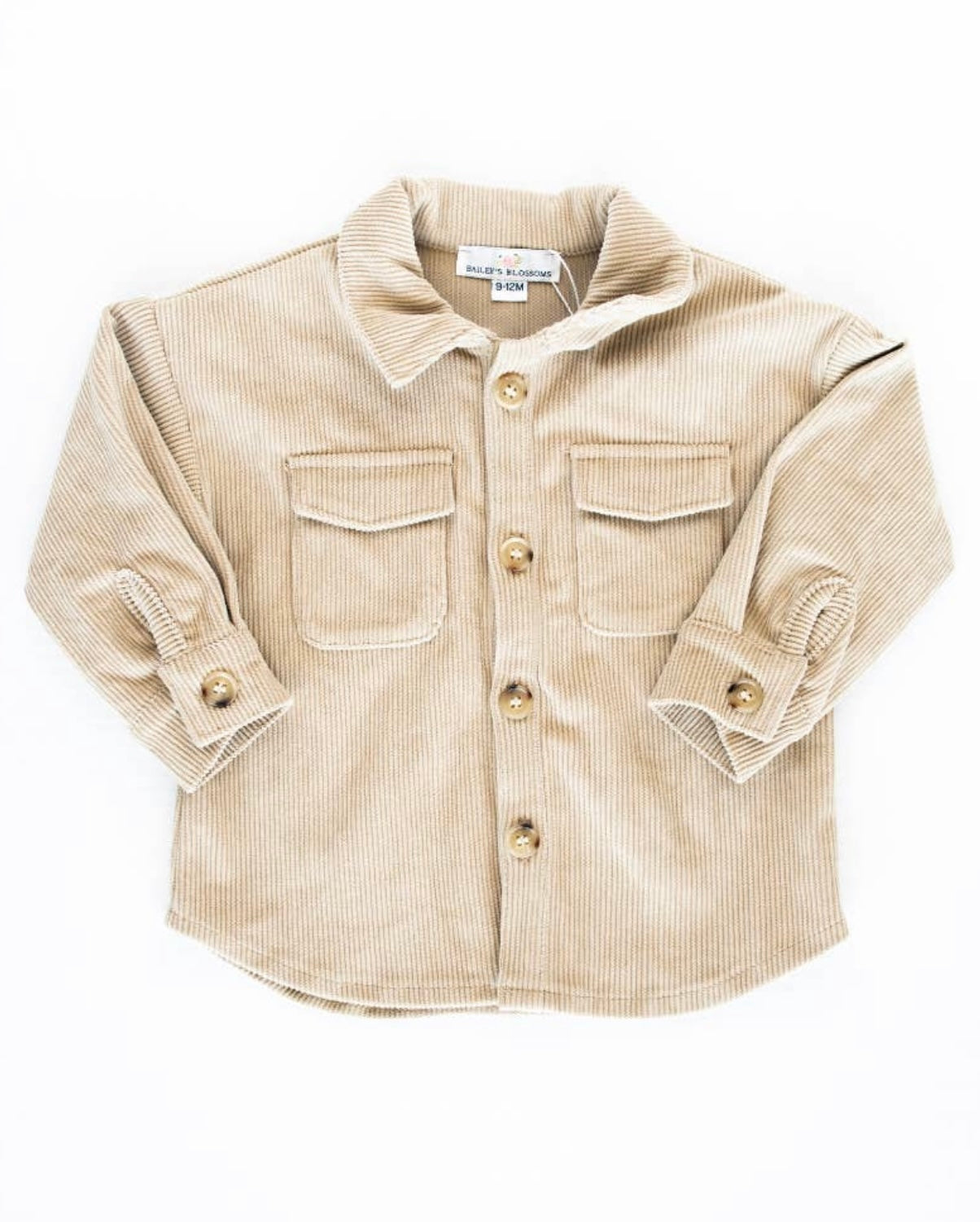 Letti Shirt Jacket - Sandrift Corduroy