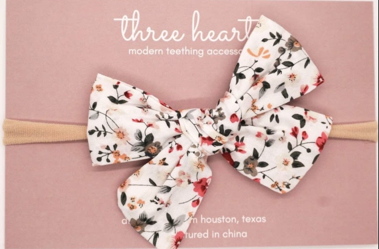 Hazel Headband Bow - Fuchsia