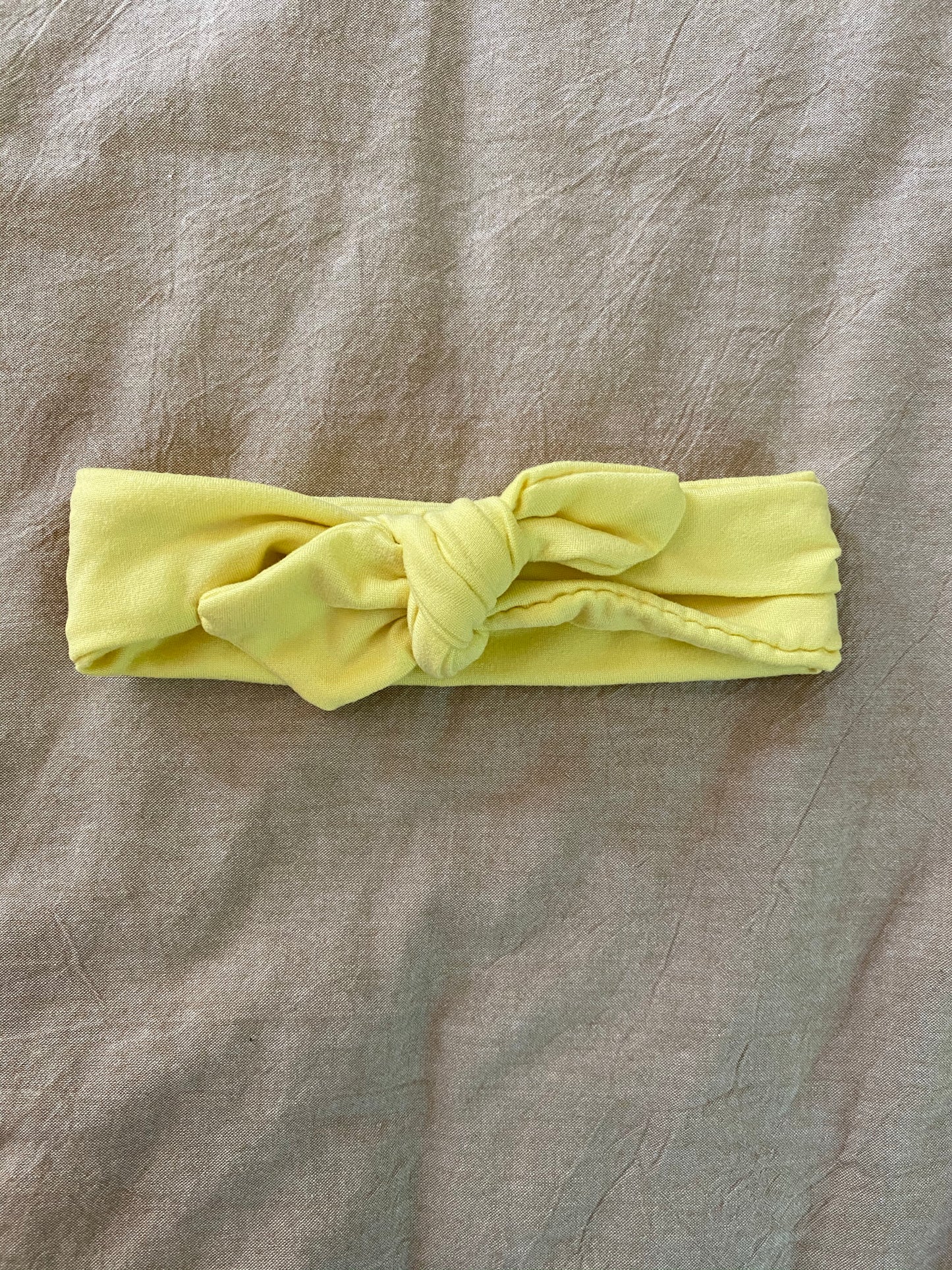 Knot Another Bow - Yellow