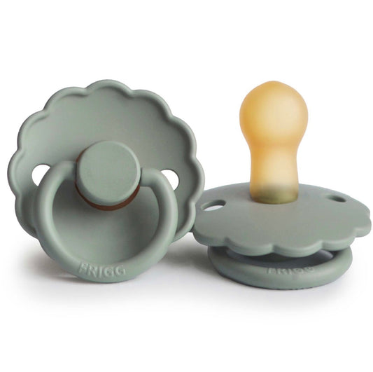 FRIGG Daisy Natural Rubber Pacifier - Sage