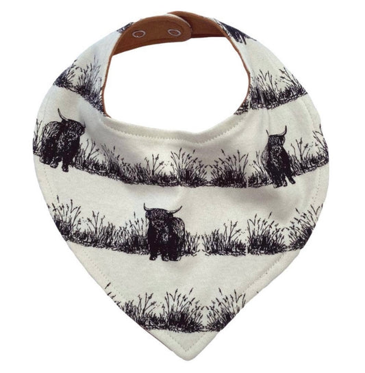 Highland Cow Bib