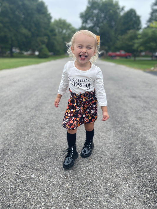 Little Blessing Top & Skirt